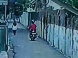 Rekaman CCTV Santriwati di Subang Jadi Korban Begal Payudara