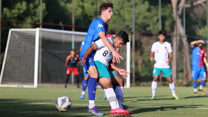 Timnas Indonesia U-20 menjalani laga uji coba lawan Cakallikli Spor di Turki, Senin (24/10/2022).