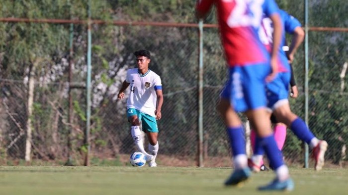 Timnas Indonesia U-20 Vs Cakallikli Spor Timnas Indonesia U-20 menjalani laga uji coba lawan Cakallikli Spor di Turki, Senin (24/10/2022).