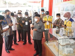 Tinjau Pembangunan UNU Jogja, Wapres Maruf: Bisa Jadi Contoh Daerah Lain