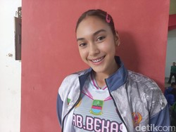 Adinda Indah, Artis yang Jadi Atlet Voli di Porprov XIV Jabar