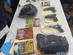 Daftar Barang Bukti di Kasus Siti Elina: Pistol FN hingga 2 Air Gun