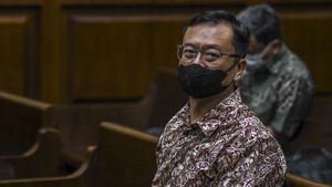 Ekspresi Benny Tjokro Dituntut Pidana Mati soal Kasus ASABRI
