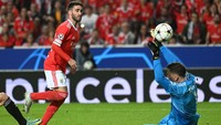 Rafa Silva adalah salah satu pemain yang masih berkesempatan menambah gol. Ia sudah mencetak lima gol buat Benfica, salah satu tim di perempatfinal. Foto: Zed Jameson/MB Media/Getty Images