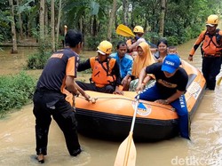 Banjir di Tasikmalaya Berangsur Surut
