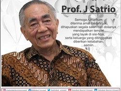 Kampiun Hukum Perdata J Satrio Wafat