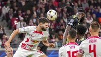 Bagi RB Leipzig, kemenangan membuka peluang lolos ke fase knockout Liga Champions.