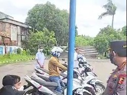 Aksi Ojol Lihai Tes Praktik SIM dan Dipantau Langsung Kapolri