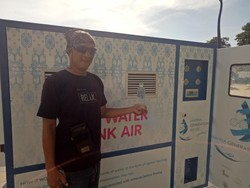 Udara Diubah Jadi Air Minum di Labuan Bajo