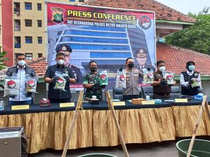 Polres Jakbar Musnahkan 60,72 Kg Sabu-101.000 Ekstasi Jaringan Internasional