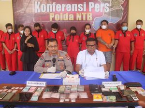 Selama Oktober 6 Kasus Narkoba Diungkap Polda NTB, Sita 66,05 Gram Sabu