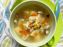 Resep Sup Tofu Ayam Cincang yang Padat Nutrisi untuk Makan Siang Anak