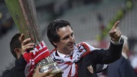 Unai Emery punya torehan juara Liga Europa tiga kali bersama Sevilla dan sekali bersama Villarreal (Getty Images)