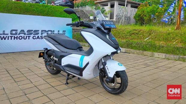 Motor listrik konsep Yamaha E01.