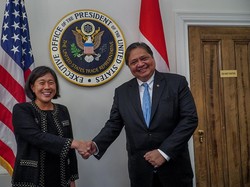 Airlangga Lobby USTR buat Genjot Perdagangan Indonesia-AS