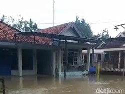 Hujan Lebat, 381 Rumah di Blega Bangkalan Terendam Banjir