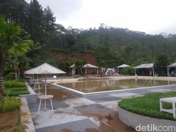 Banjir di Ben Dina Hills Purbalingga gegara Bukit Longsor
