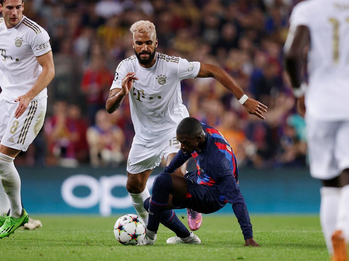 Bayern Munich unggul 2-0 atas Barcelona di babak pertama. (Foto: David S. Bustamante/Soccrates/Getty Images)
