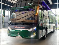 PO Rimba Raya Rilis Bus Pariwisata Baru: Sasis Scania, Bodi Laksana, Ada Sofanya