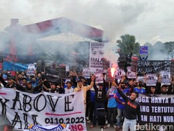 Aksi Usut Tuntas Tragedi Kanjuruhan Jilid II, Aremania Bawa 9 Tuntutan