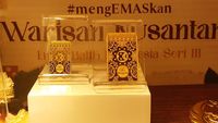 Wujud Emas Batangan Motif Batik yang Ciamik