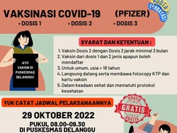 Jadwal Vaksin Puskesmas di Klaten, Cek di Sini!