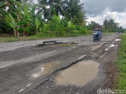 Rusak Menahun, Jalan di Panjatan Kulon Progo Tak Kunjung Diperbaiki