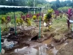 Sungai Kaliboto Meluap Penyebab Mayat-mayat Bermunculan di Makam Tulungagung