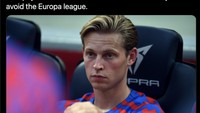 Duh nasibmu, Frenkie... Foto: dok. Twitter