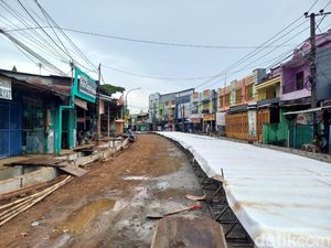 Perbaikan Jalan Antang Raya Makassar, Satu Ruas Hampir Rampung Perbaikan Jalan Antang Raya Makassar, Satu Ruas Hampir Rampung