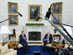 Biden-Presiden Israel Bahas Palestina-Ancaman Drone Iran di Ukraina