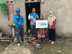 Hari Listrik Nasional, Pegawai PLN Donasikan Gaji Listriki 3.607 KK