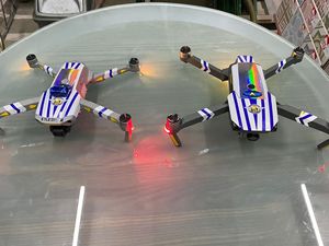 Polisi Uji Coba Drone ETLE di Exit Tol Salatiga Polisi Uji Coba Drone ETLE di Exit Tol Salatiga