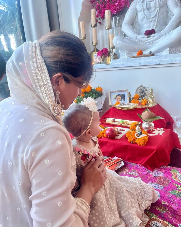 Priyanka Chopra dan Malti/sumber: Instagram @priyankachopra