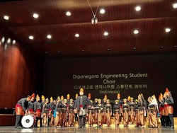 Daebak! Paduan Suara Teknik Undip Sabet Juara Ajang Internasional di Korea