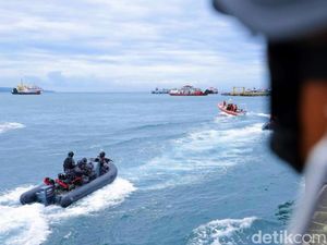 Banyuwangi Simulasi Skenario Pengamanan Laut Jelang KTT G20