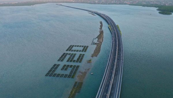 Penampakan Tol Bali Mandara, Tol Atas Air Terpanjang Kelima di Dunia