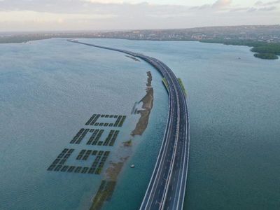 Penampakan Tol Bali Mandara, Tol Atas Air Terpanjang Kelima di Dunia