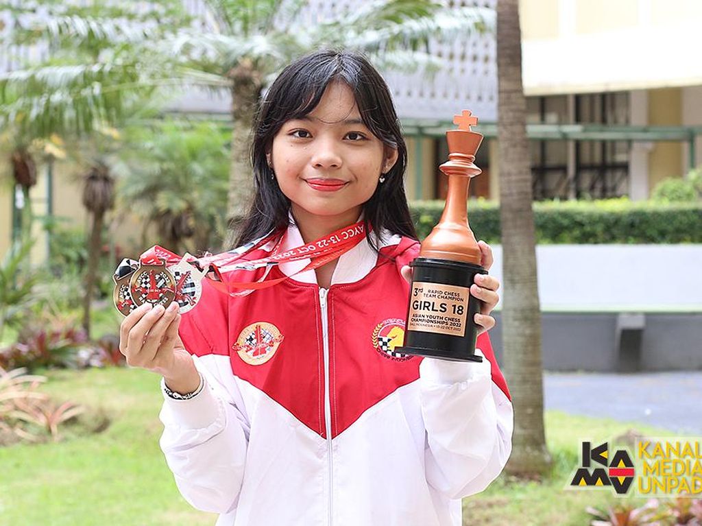 Top! Mahasiswa Unpad Sabet 3 Medali di Asian Youth Chess Championship 2022