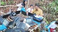 Lika-liku Perjuangan Siswa SD Lingga Ujian ANBK di Tengah Hutan