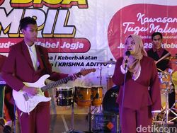 Peringati Sumpah Pemuda, Seniman Difabel DIY Unjuk Gigi di YIA