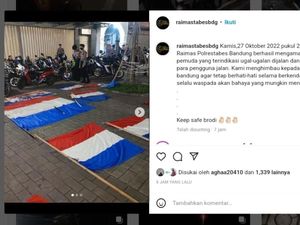 Berandalan Bermotor Bandung Diciduk Saat Ugal-ugalan di Jalan