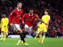 Ronaldo dan Rashford Sama-sama Bikin Gol, Ten Hag: Gitu Dong!