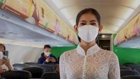 Lenggak-Lenggok Pramugari Citilink di Ketinggian 35 Ribu Kaki