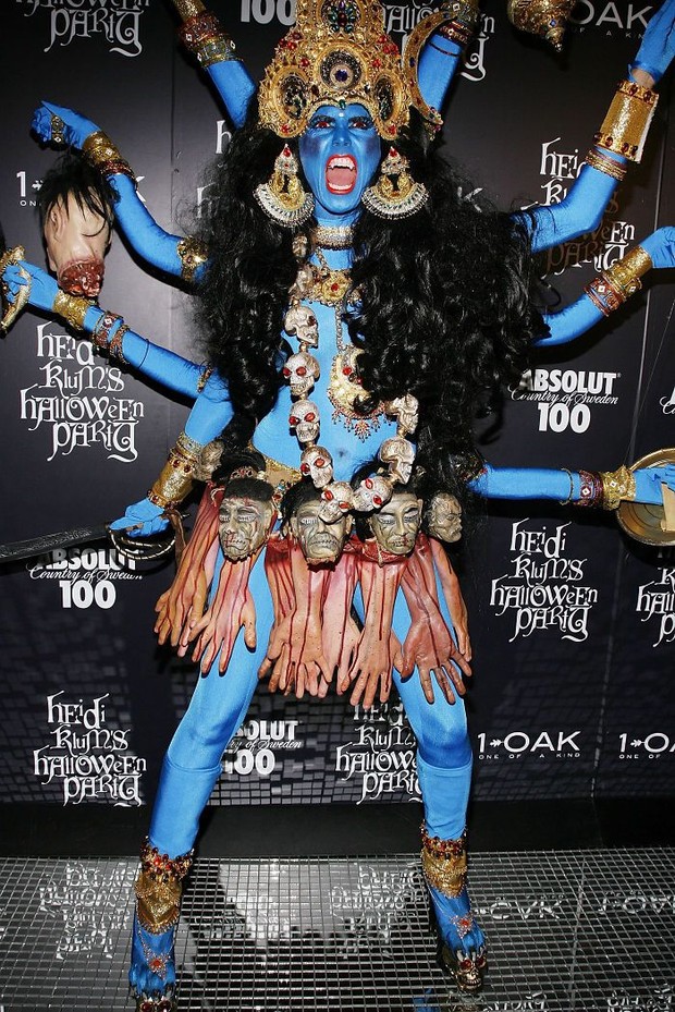 Kostum Heidi Klum di Halloween 2008/