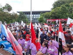 Ganjarist Deklarasi Dukung Ganjar Capres di Tugu Proklamasi Jakpus