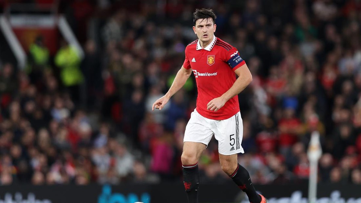 Harry Maguire comeback di laga Liga Europa. (Foto: Getty Images/Naomi Baker)
