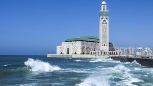 Intip Megahnya Masjid Hassan II, Masjid di Atas Samudera Atlantik