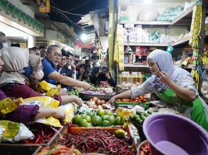 Momen Mendag Tinjau Harga Bapok di Malang