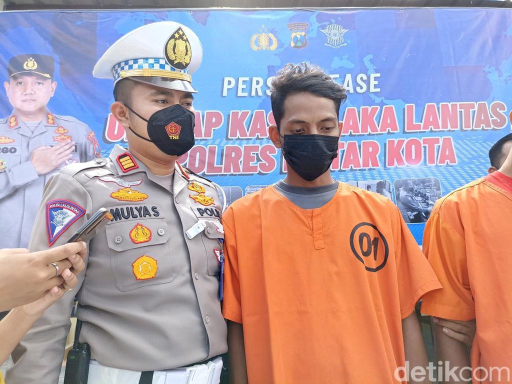 Pelaku Tabrak Lari Kota Blitar Tertangkap Setelah Sempat Kabur ke Surabaya